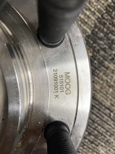 MOOG 515101 Wheel Bearing & Hub Assembly, Front, ABS, 5 Lug, OEM Quality - Thumbnail 2